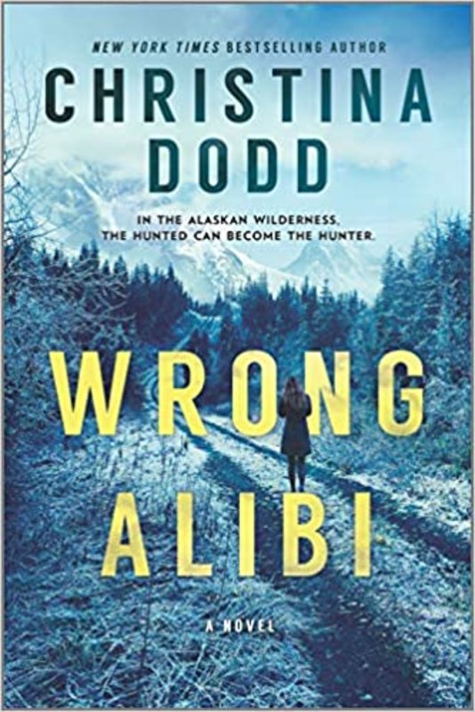 Book cover for "Wrong Alibi" by Christina Dodd