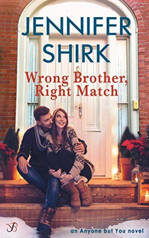 Book cover for "Wrong Brother, Right Match" by Jennifer Shirk