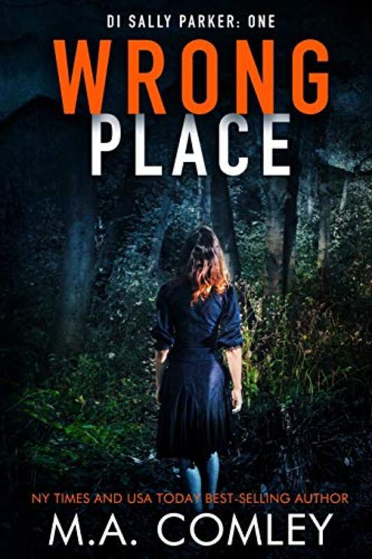 Book cover for "Wrong Place" by MA Comley