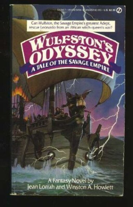 Book cover for "Wulfston's Odyssey" by Jean Lorrah