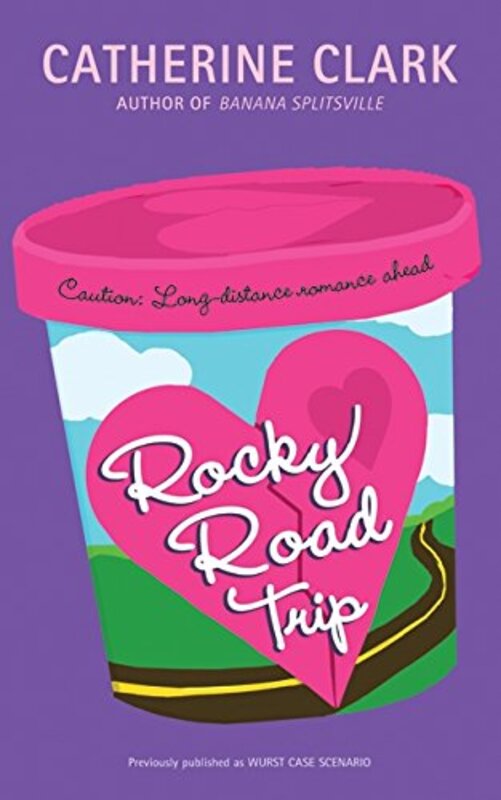 Book cover for "Wurst Case Scenario/Rocky Road Trip" by Catherine Clark