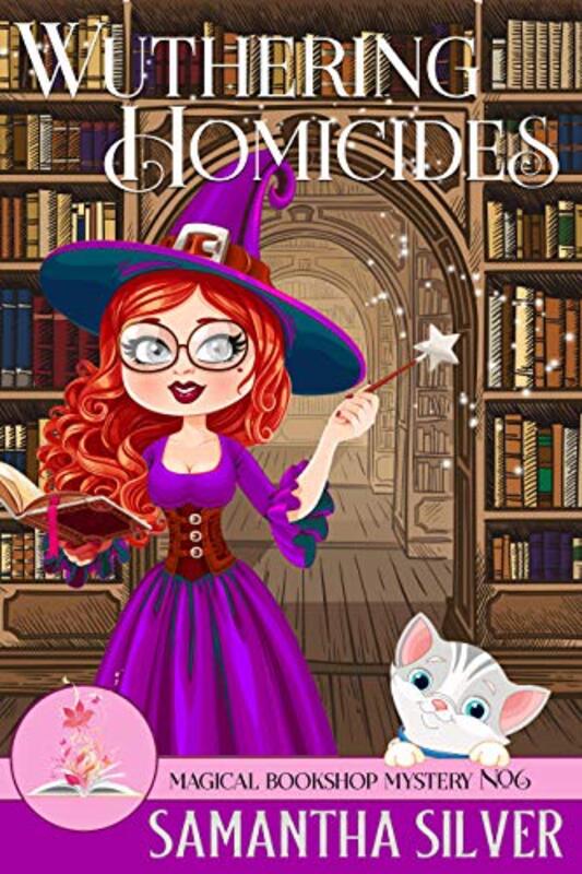Book cover for "Wuthering Homicides" by Samantha Silver