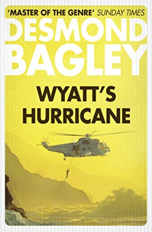 Book cover for "Wyatt's Hurricane" by Desmond Bagley