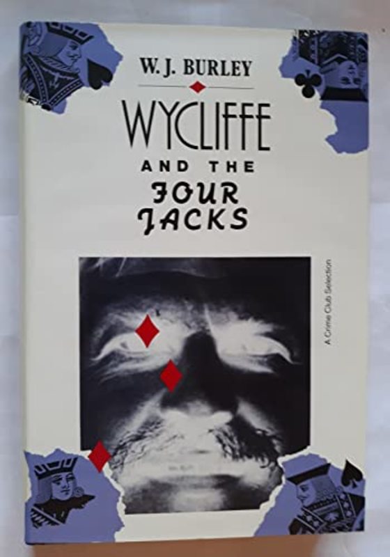 Book cover for "Wycliffe and the Four Jacks" by W.J. Burley