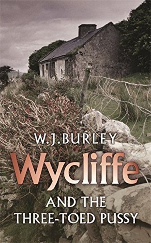 Book cover for "Wycliffe and the Three Toed Pussy" by W.J. Burley
