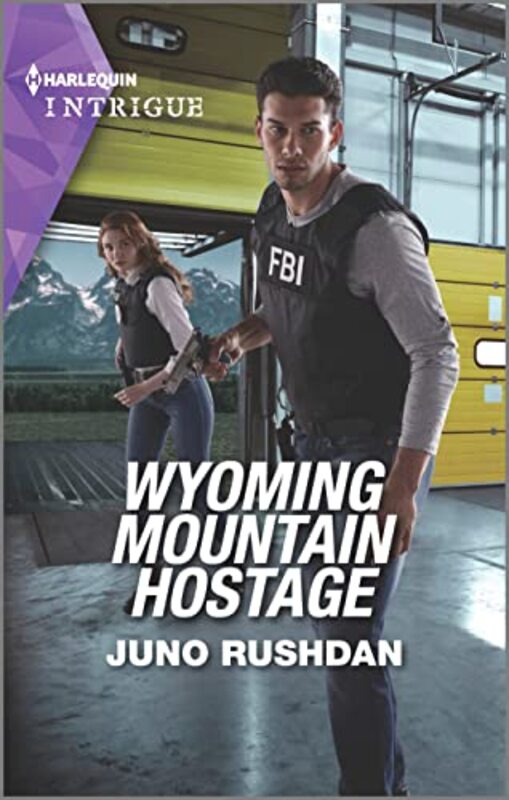 Book cover for "Wyoming Mountain Hostage" by Juno Rushdan