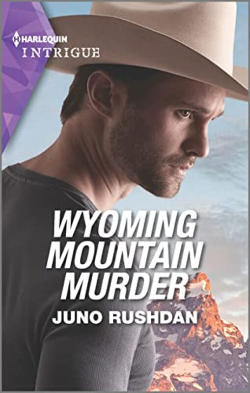 Book cover for "Wyoming Mountain Murder" by Juno Rushdan
