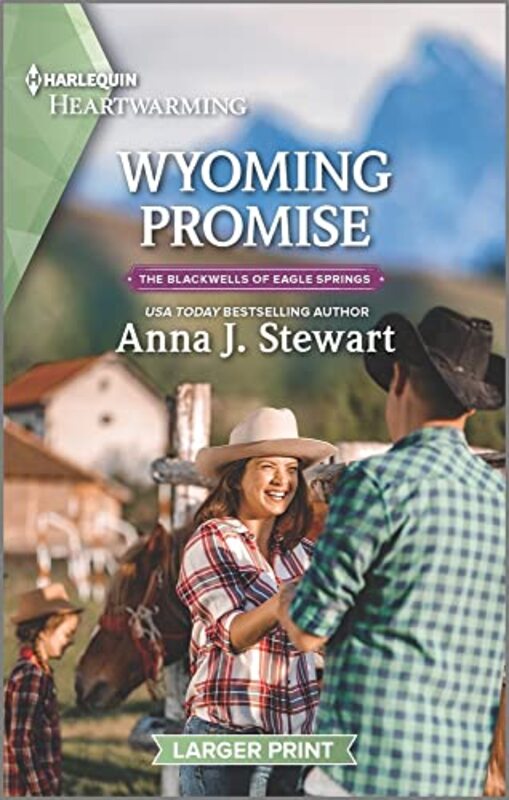 Book cover for "Wyoming Promise" by Anna J Stewart