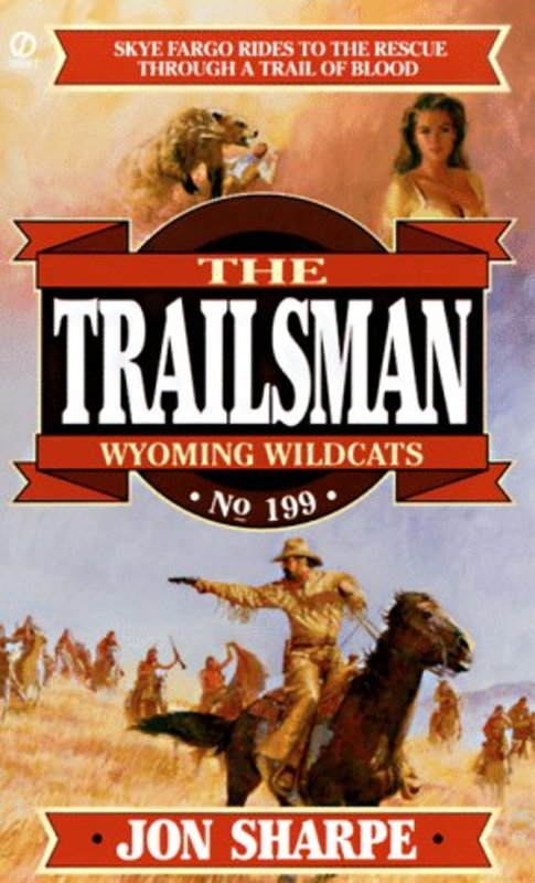 Book cover for "Wyoming Wildcats" by Jon Sharpe