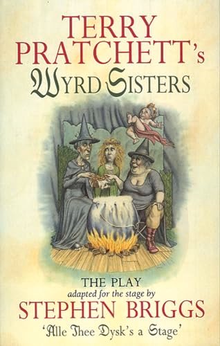 Book cover for "Wyrd Sisters" by Terry Pratchett