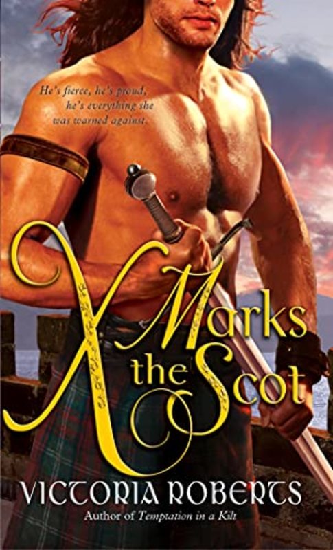Book cover for "X Marks the Scot" by Victoria Roberts