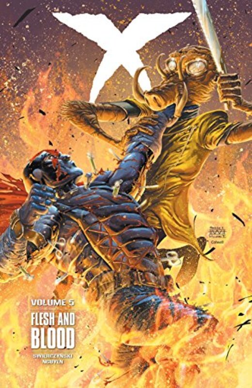 Book cover for "X Volume 5 Flesh and Blood" by Duane Swierczynski