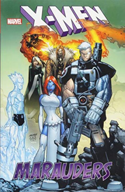 Book cover for "X-Men: Marauders" by Mike Carey