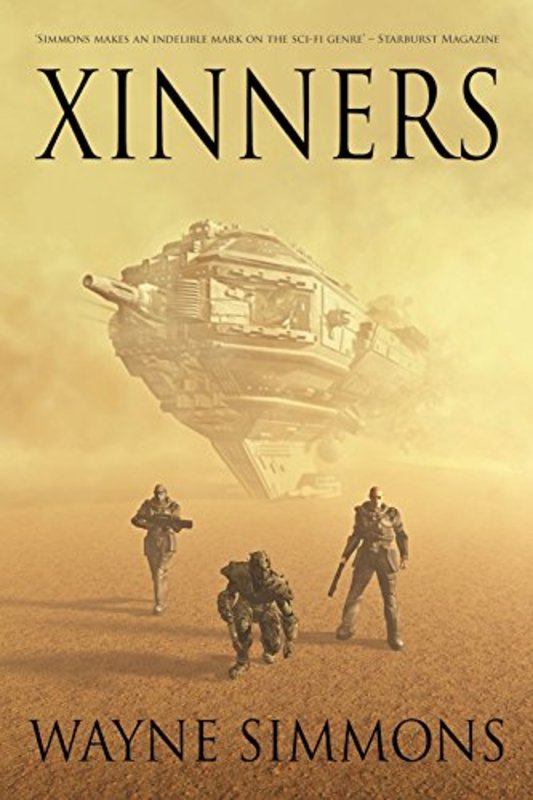 Book cover for "Xinners" by Wayne Simmons