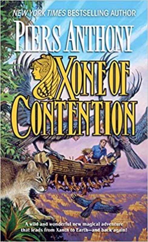 Book cover for "Xone of Contention" by Piers Anthony