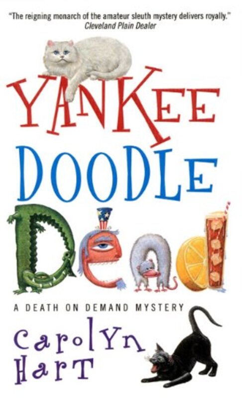 Book cover for "Yankee Doodle Dead" by Carolyn Hart