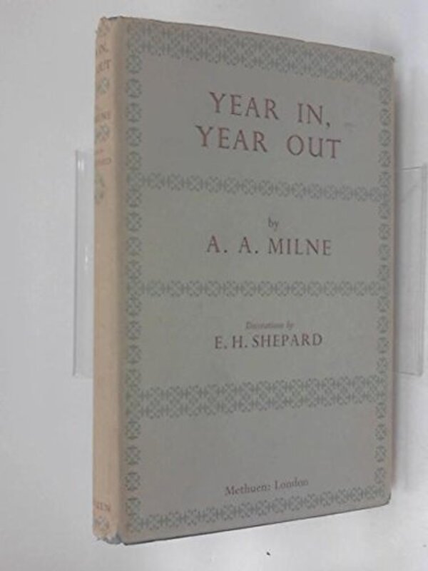Book cover for "Year In, Year Out" by AA Milne
