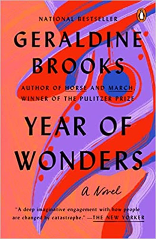 Book cover for "Year of Wonders" by Geraldine Brooks