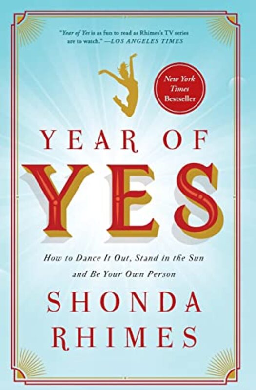 Book cover for "Year of Yes"