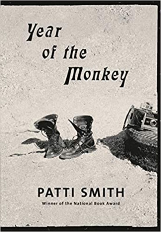 Book cover for "Year of the Monkey" by Patti Smith