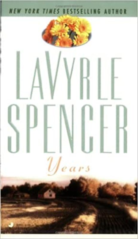 Book cover for "Years" by LaVyrle Spencer