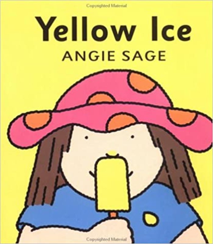 Book cover for "Yellow Ice" by Angie Sage