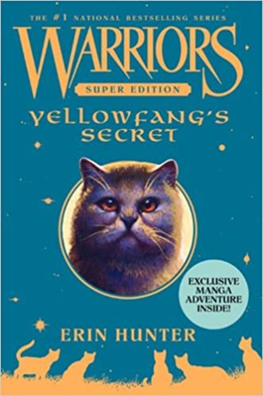 Book cover for "Yellowfang's Secret" by Erin Hunter