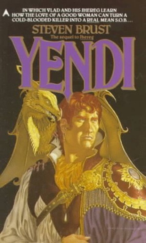 Book cover for "Yendi" by Steven Brust