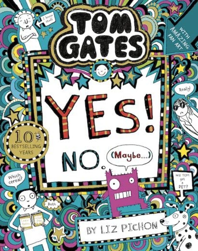 Book cover for "Yes! No. (Maybe)" by Liz Pichon