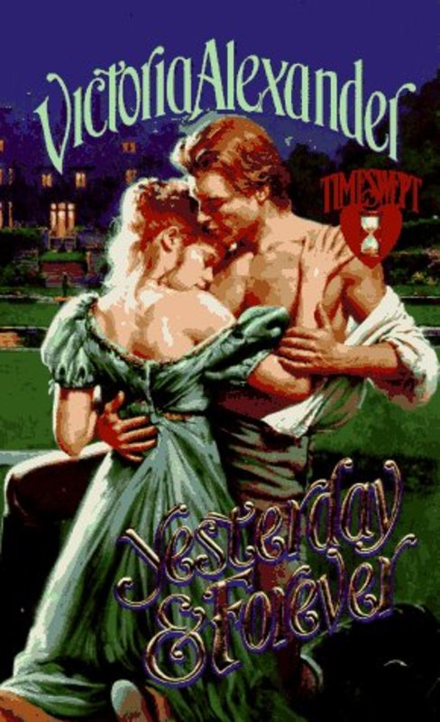 Book cover for "Yesterday and Forever" by Victoria Alexander