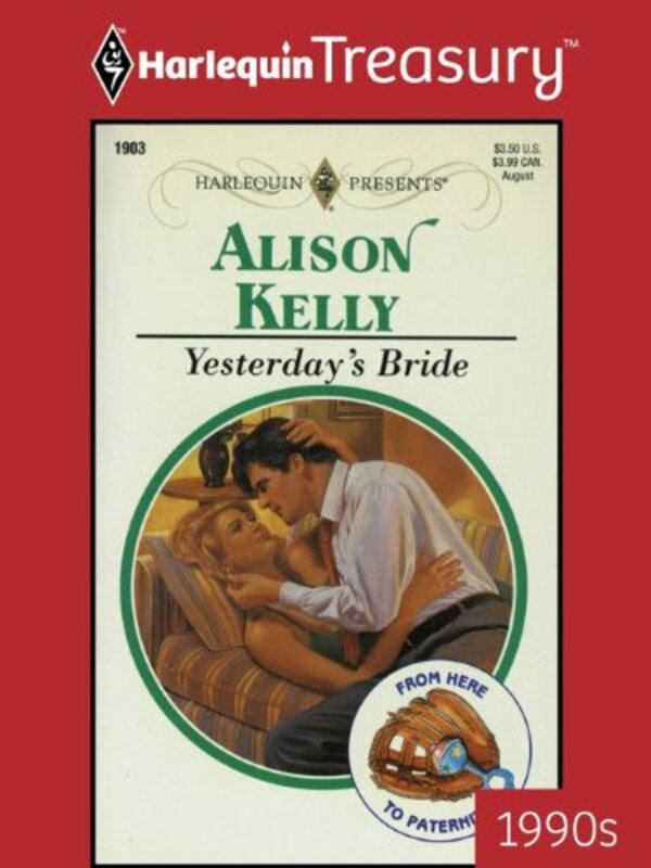 Book cover for "Yesterday's Bride" by Rita Bradshaw