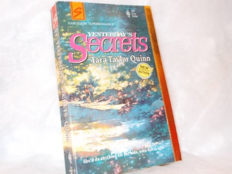 Book cover for "Yesterday's Secrets" by Tara Taylor Quinn