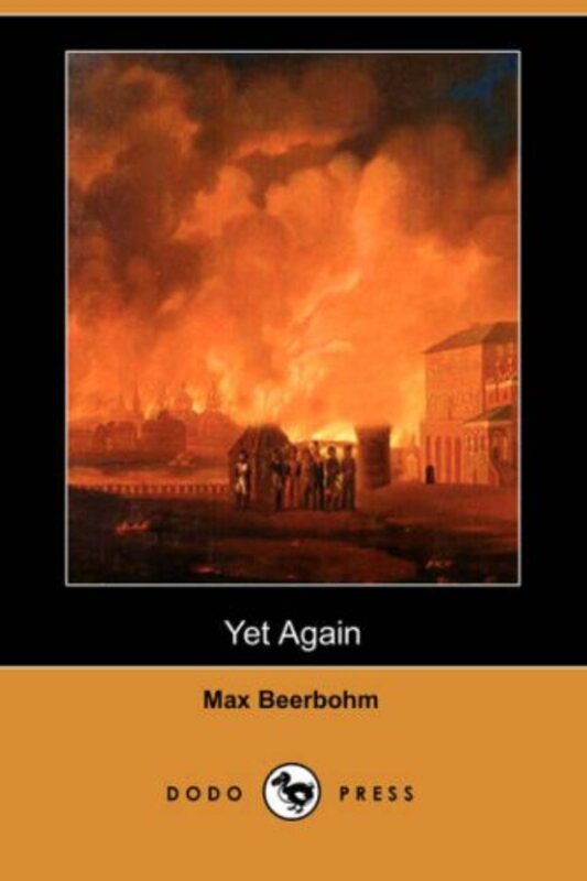 Book cover for "Yet Again" by Max Beerbohm