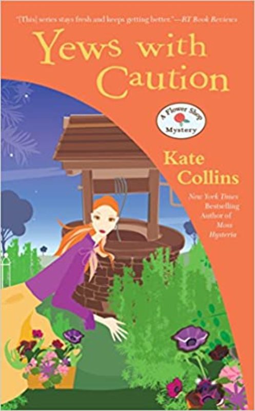 Book cover for "Yews with Caution" by Kate Collins