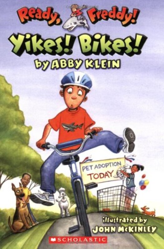 Book cover for "Yikes Bikes!" by Abby Klein