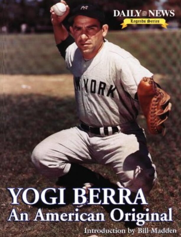 Book cover for "Yogi Berra" by Bill Madden