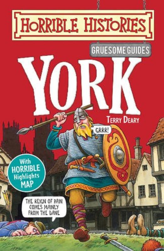 Book cover for "York" by Terry Deary