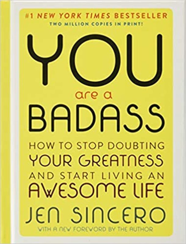 Book cover for "You Are a Badass" by Jen Sincero