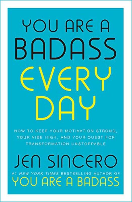 Book cover for "You Are a Badass Every Day"