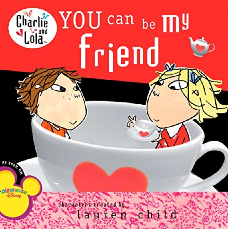 Book cover for "You Can Be My Friend" by Lauren Child