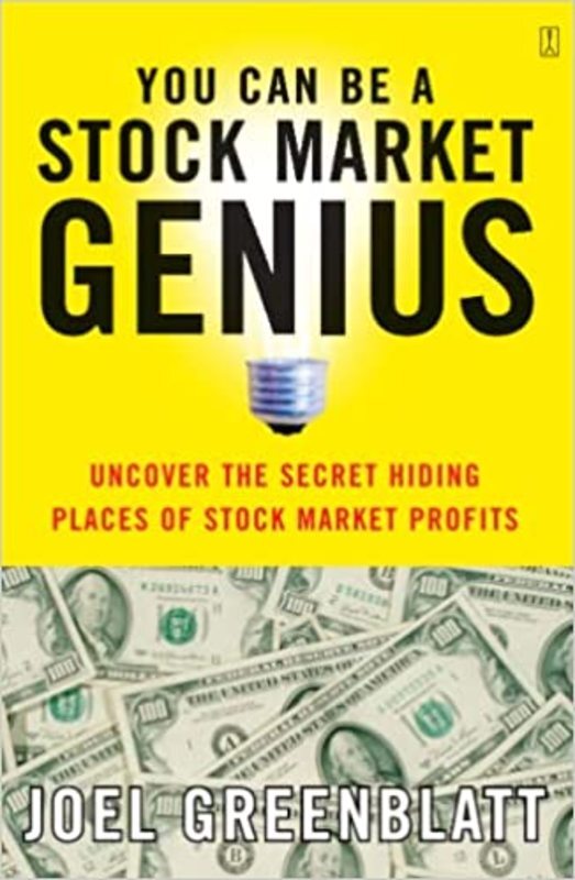 Book cover for "You Can Be a Stock Market Genius" by Joel Greenblatt