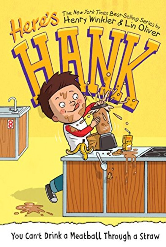 Book cover for "You Can't Drink a Meatball Through a Straw" by Henry Winkler