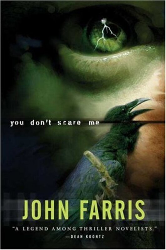 Book cover for "You Don't Scare Me" by John Farris