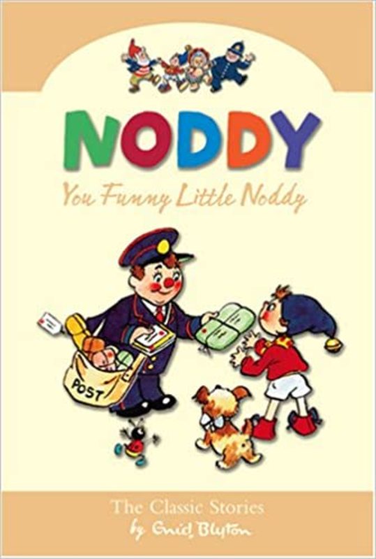 Book cover for "You Funny Little Noddy" by Enid Blyton