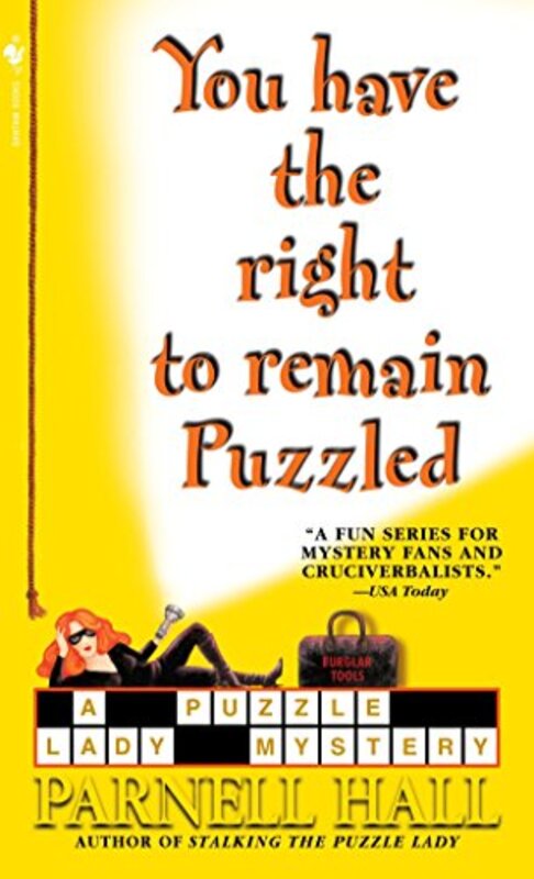 Book cover for "You Have the Right to Remain Puzzled" by Parnell Hall