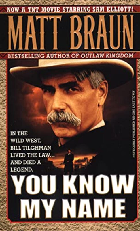 Book cover for "You Know My Name" by Matt Braun