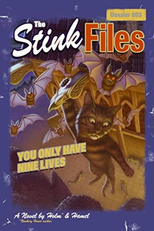 Book cover for "You Only Have Nine Lives" by Jennifer L Holm