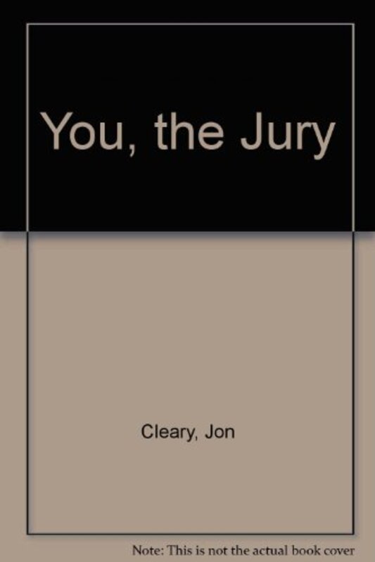 Book cover for "You, the Jury / Just Let Me Be" by Jon Cleary