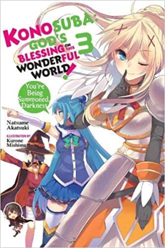 Book cover for "You're Being Summoned, Darkness" by Natsume Akatsuki