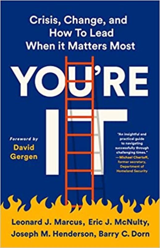 Book cover for "You're It" by Leonard J. Marcus